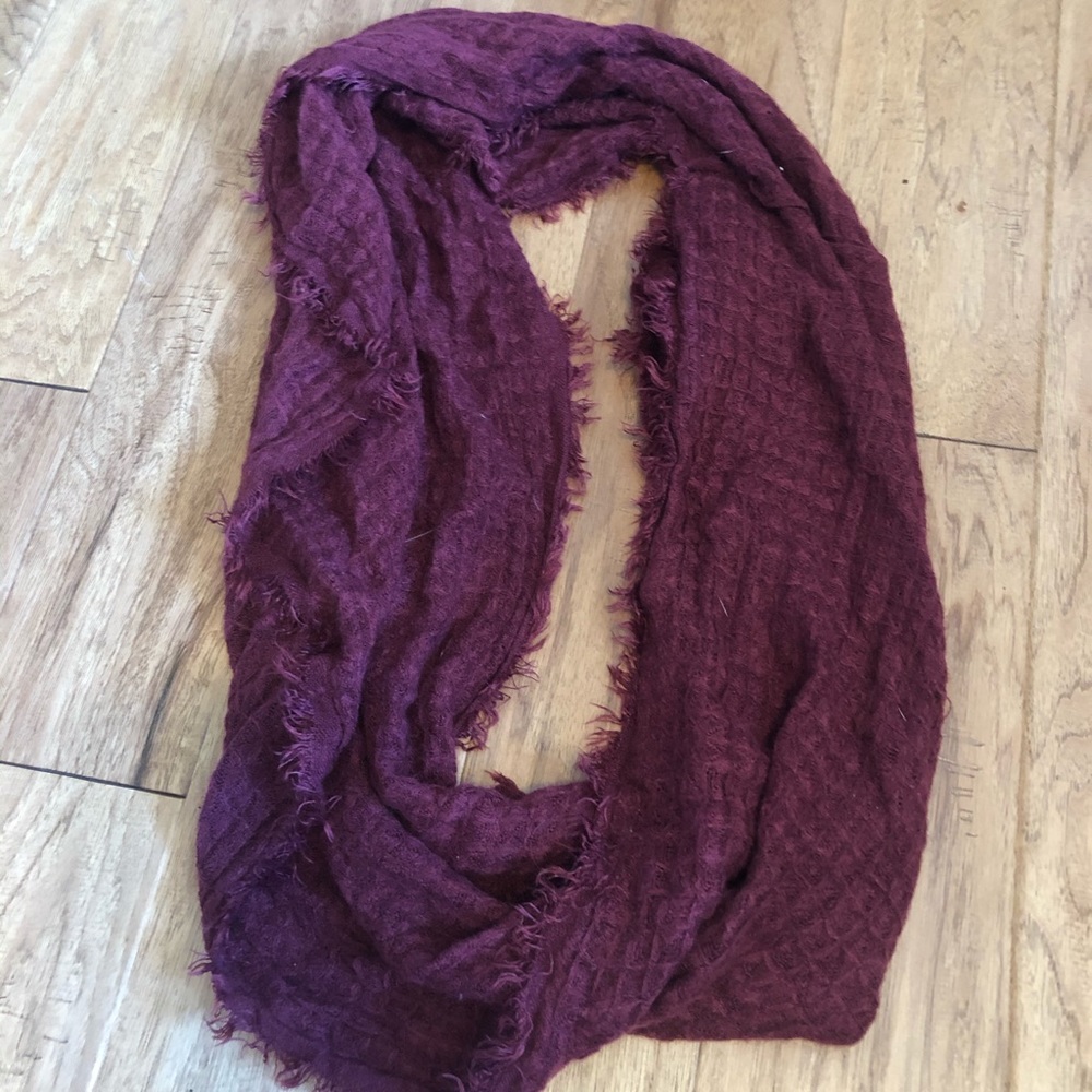 Maroon Infinity Scarf